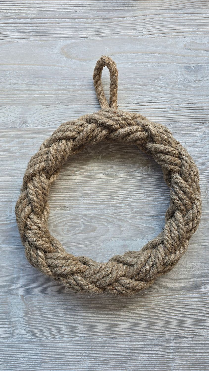 Jute Rope Wreath