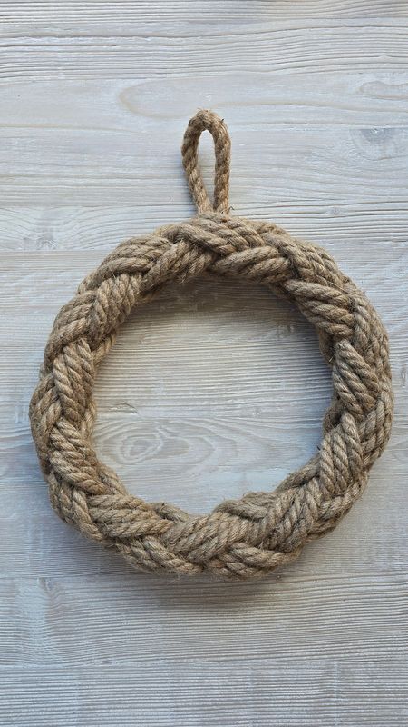 Jute Rope Wreath