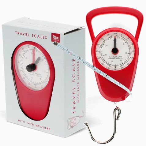 Travel Scales With Tape Measure