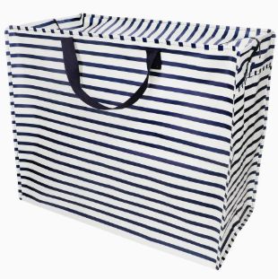 Jumbo Storage Bag - Nautical Stripes