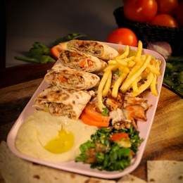 Shawarma di pollo - piatto
