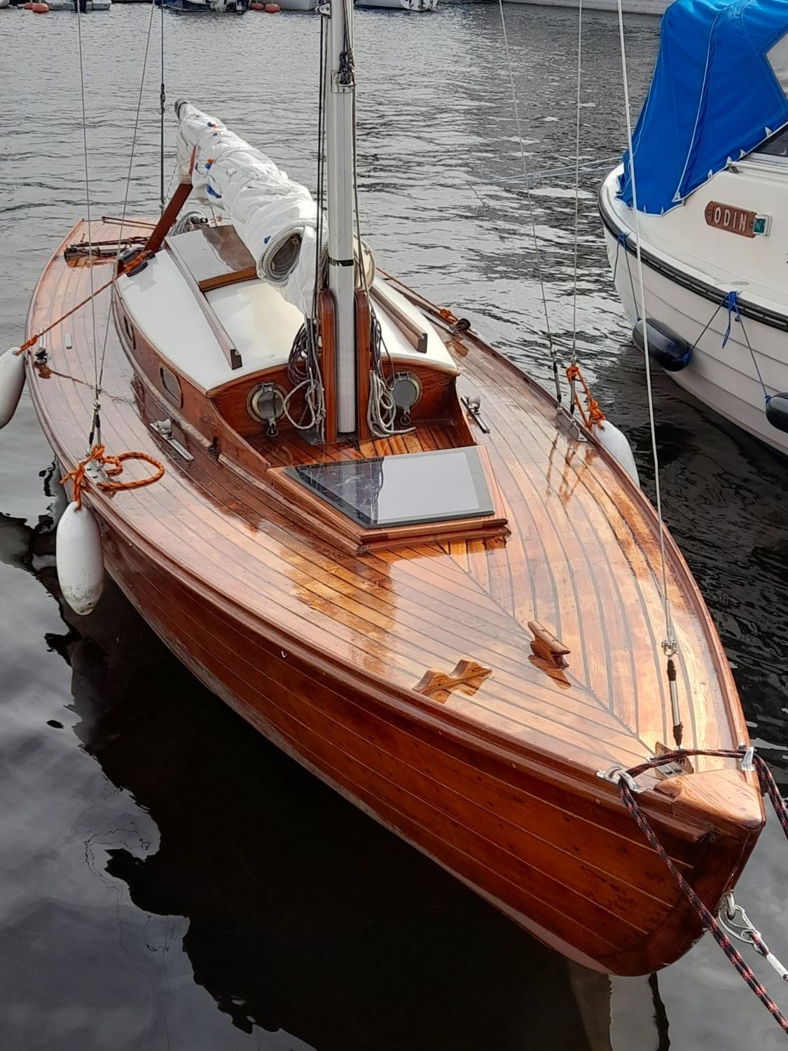 Jacht żaglowy z 1946 r.