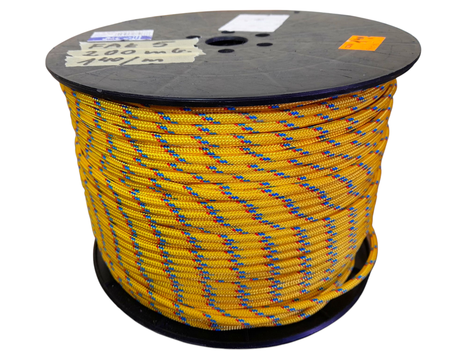 Lina fałowa &quot; 5 mm &quot; cała szpula - 200mb. , 1,40zł/mb.