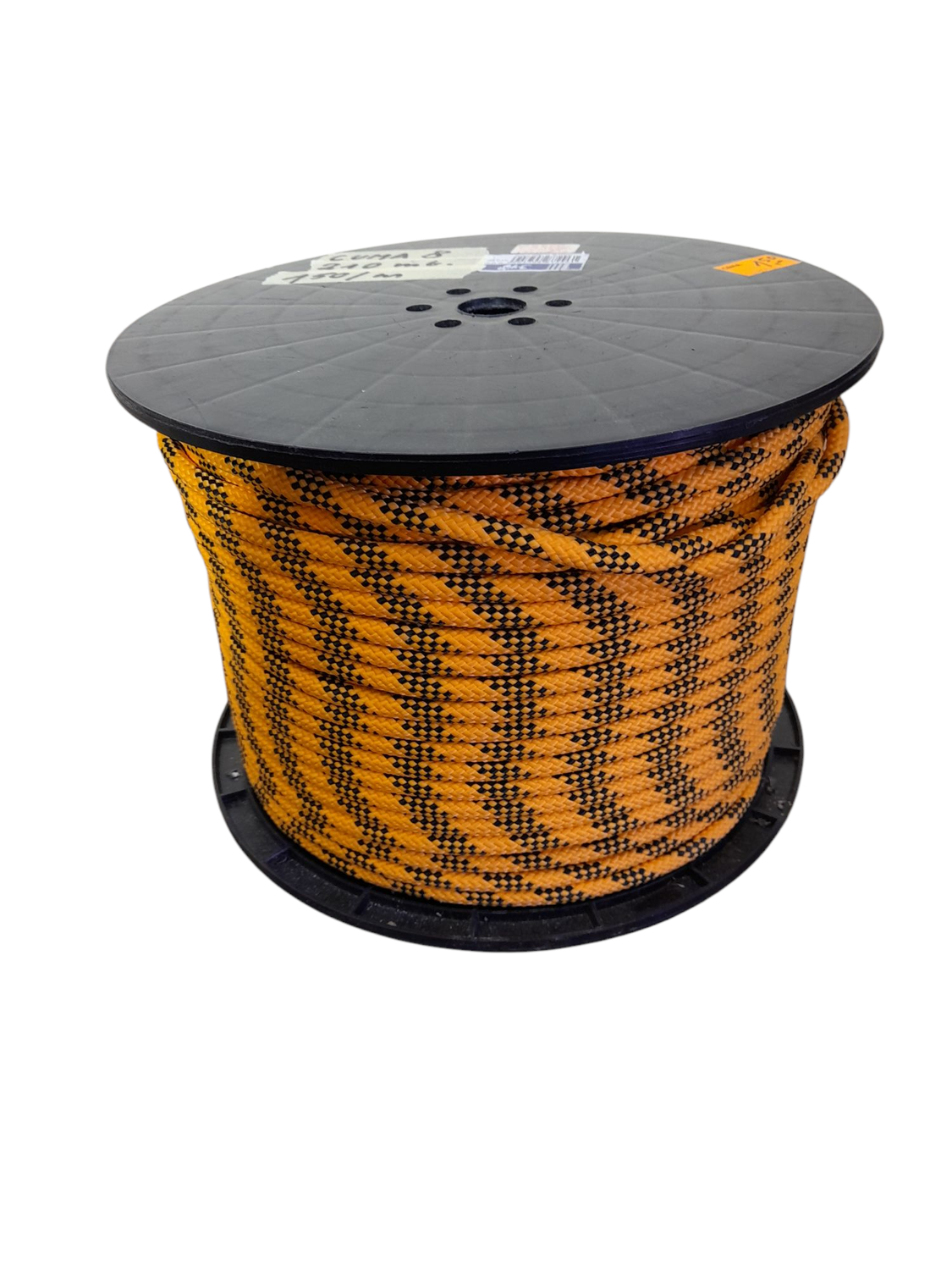 Lina cumownicza " 8 mm " cała szpula - 210mb. , ( 1,80 zł/mb.) .