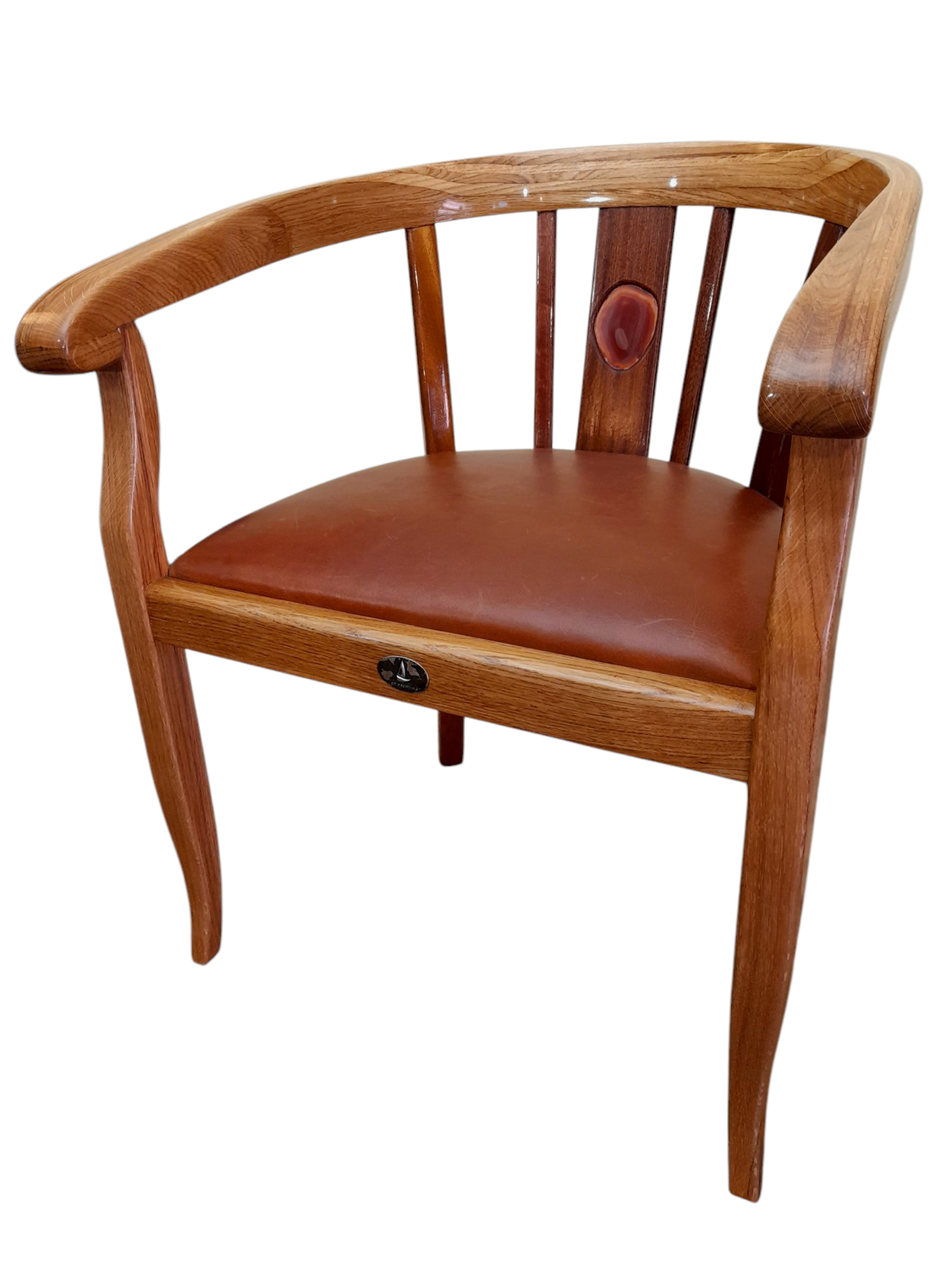 Fotel ot yachting N° 054 art (orzech , mahoń , iroko , dąb)
