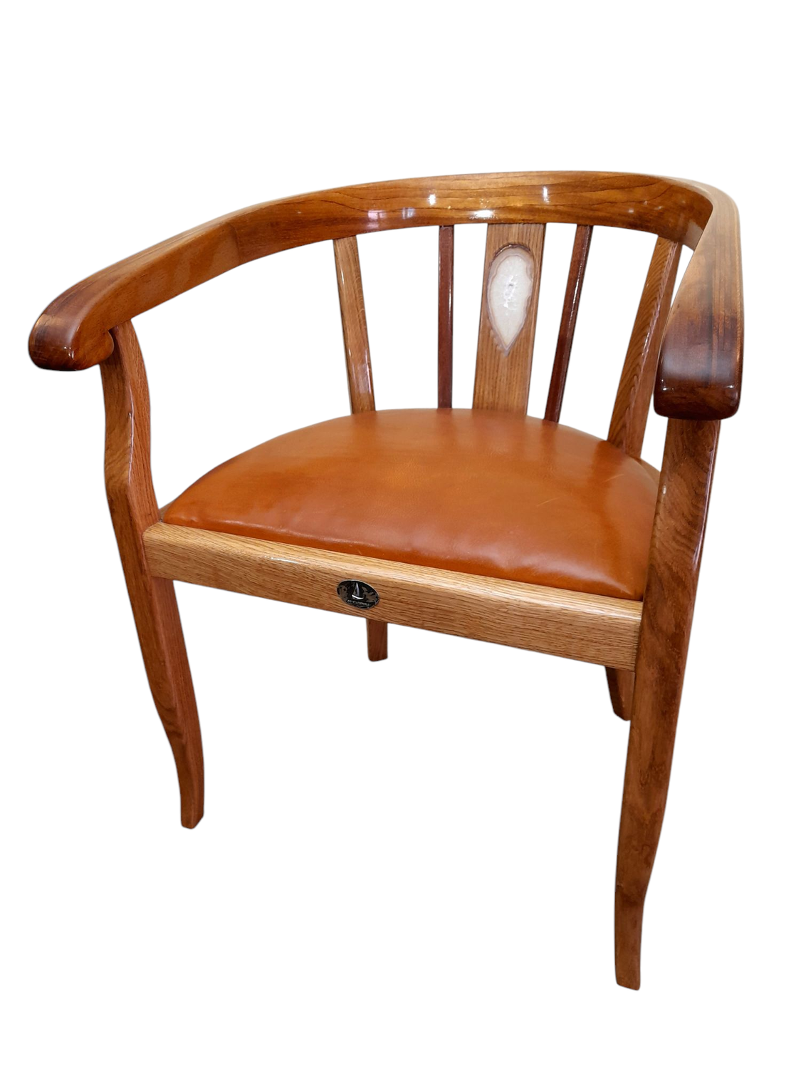 Fotel ot yachting N° 056 art (mahoń, iroko, dąb)