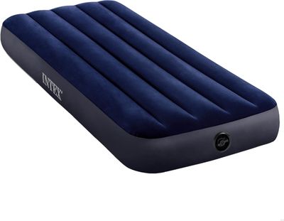 Intex Materac, Granatowy/Czarny, 191 x 76 x 25 cm