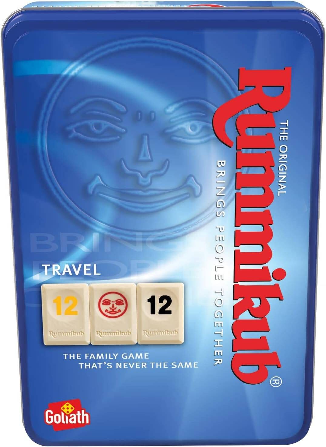 Goliath Rummikub Gra planszowa logiczna metalowy box