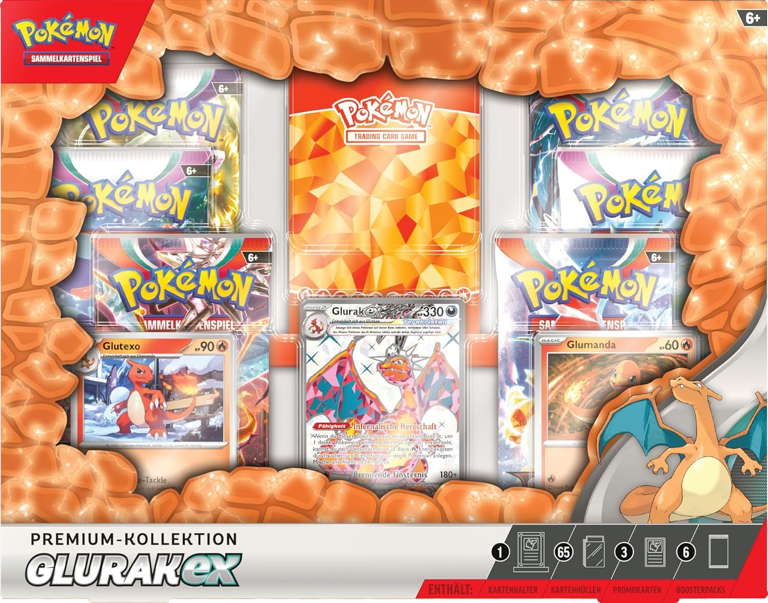 Pokémon Glurak-Ex Gra Karciana, Wielokolorowy