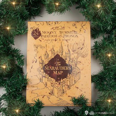 Cinereplicas Harry Potter - Mapa Huncwotów Kalendarz Adwentowy - Oficjalna licencja