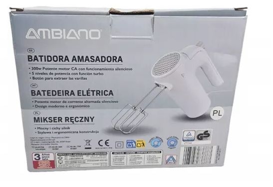 MIKSER RĘCZNY AMBIANO 300W