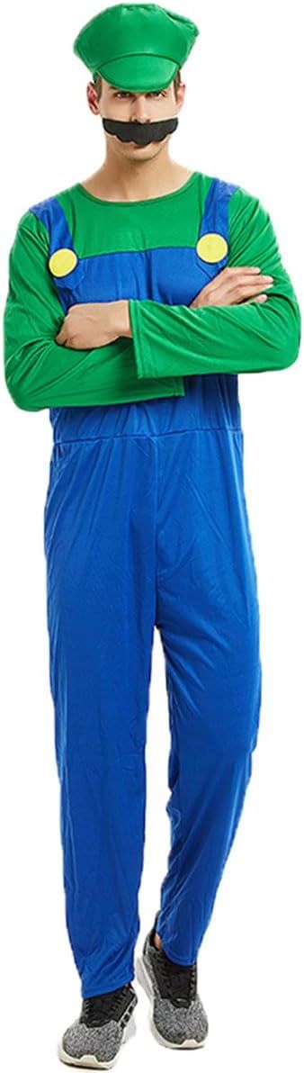 Strój Luigi dla mężczyzn - Super Mario Bros