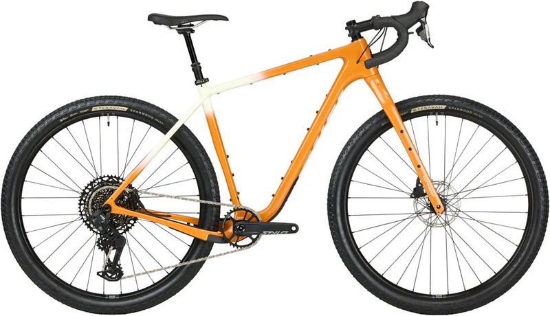 Salsa Cutthroat C Apex AXS Transmission Bike - 29&quot;, Carbon, Tangerine, 54cm