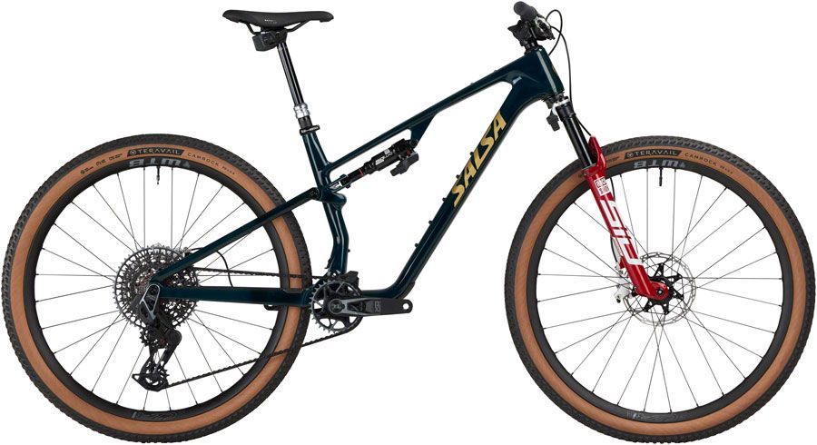 Salsa Spearfish C Deluxe XO AXS Transmission Bike - 29&quot;, Carbon, Midnight Carbon, X-Large