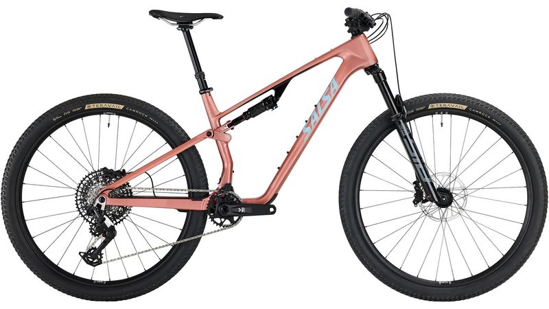 Salsa Spearfish C Eagle 90 Transmission Bike - 29&quot;, Carbon, Dusty Rose, X-Small