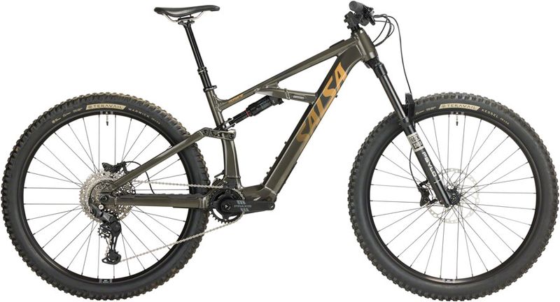 Salsa Moraine Cues 10 Ebike - 29&quot;, Aluminum, Coffee Black, Large