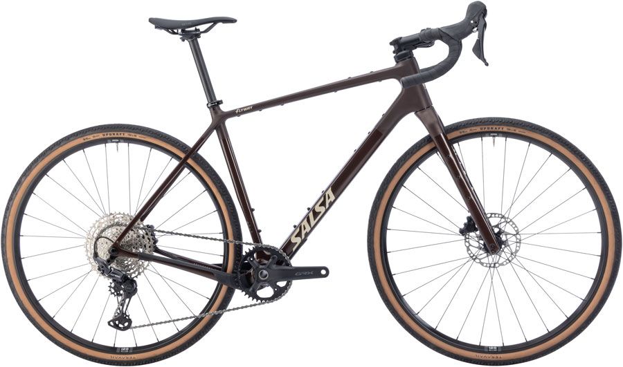 Salsa Flyway C GRX 610 12 Bike - 700c, Carbon Dark Umber MD