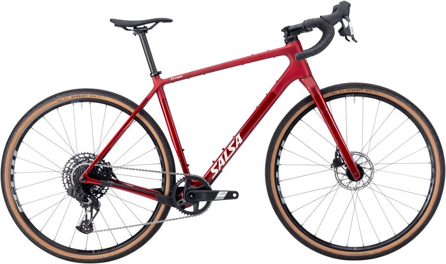 Salsa Flyway C Apex Eagle AXS 12 Bike - 700c, Carbon, Canyon Red, SM