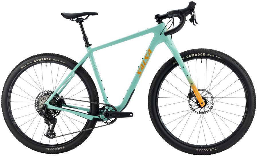Salsa Cutthroat C Apex S1000 AXS Transmission Bike - 29", Carbon, Spearmint Green, 52cm