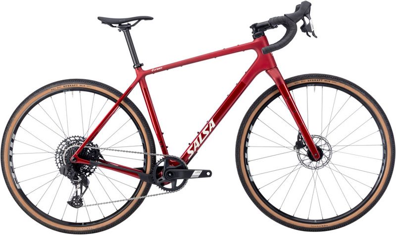 Salsa Flyway C Apex Eagle AXS 12 Bike - 700c, Carbon, Canyon Red, Medium/Large