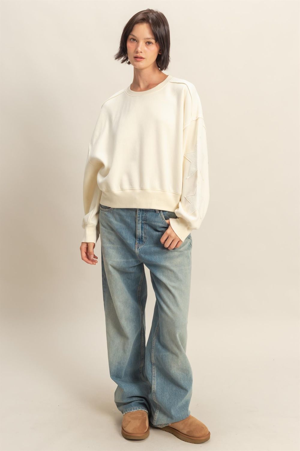 HYFVE Star Patch Sweatshirt