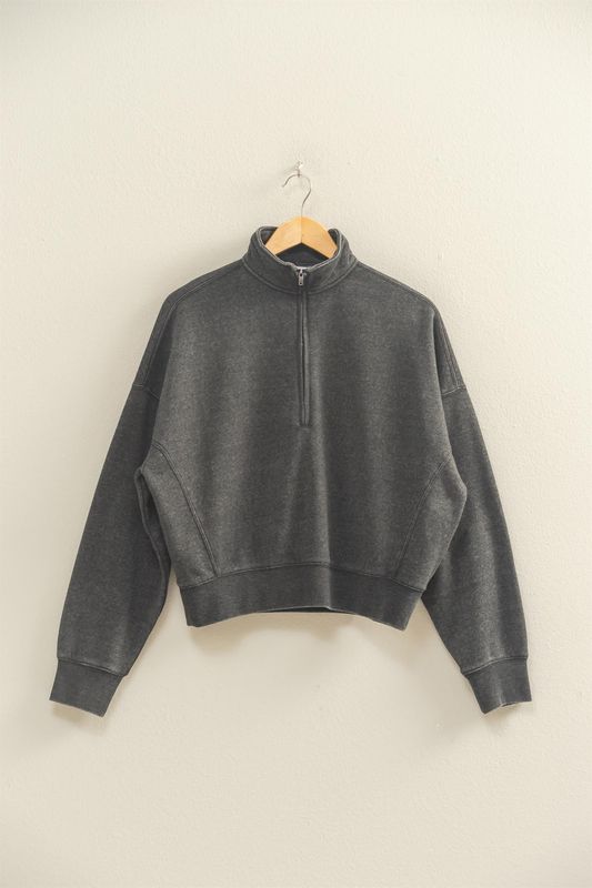 HYFVE Love This Way Half-zip Sweatshirt