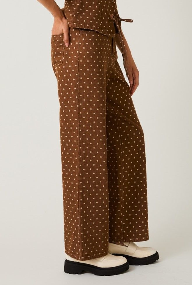 Gilli Polka Dot Printed Pants