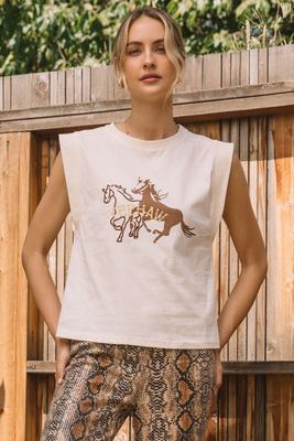 Skies Are Blue Plus Printed Graphic Shirt