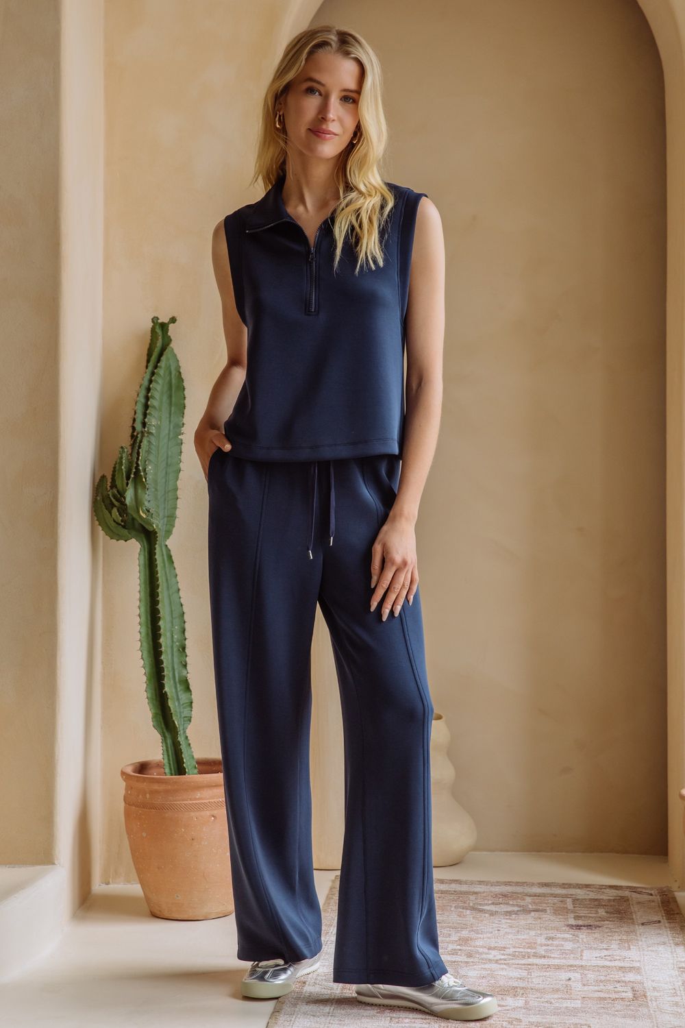 Skies Are Blue Brushed Modal Pants