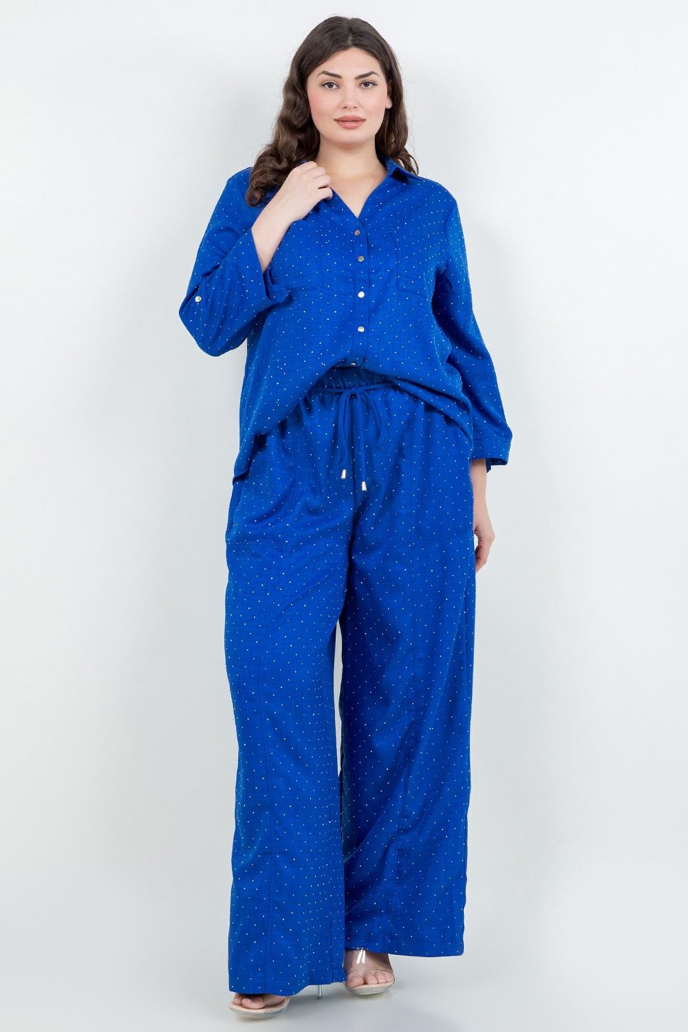 Spin Plus Pants W/ Spaghetti Detail