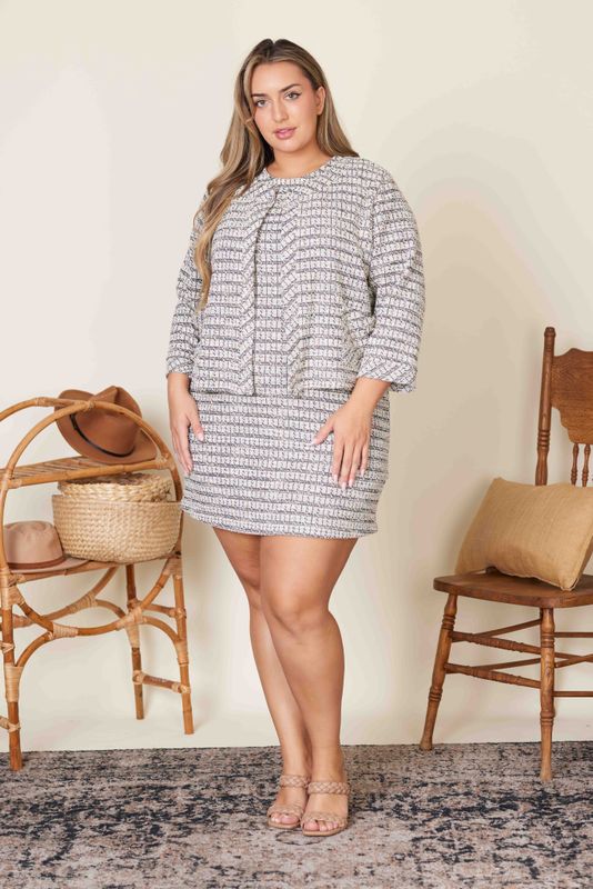 Spin Plus Jacket And Mid Dress Set