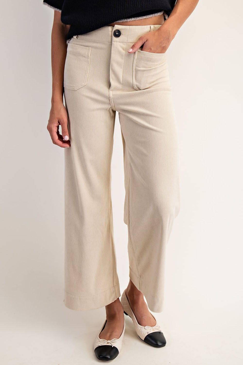 Eesome Corduory Patch Pocket Pants
