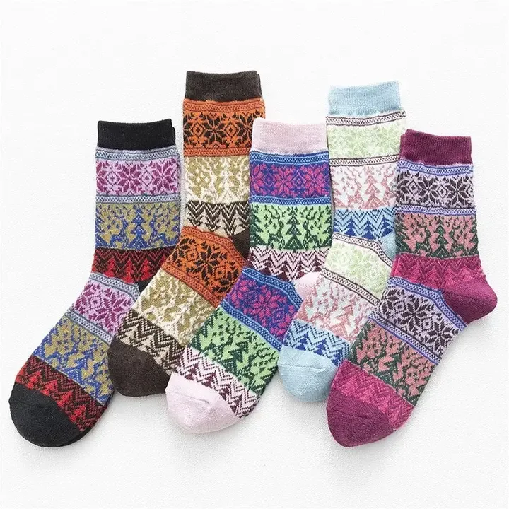 FurDecor Breathable Tree Mid-Calf length Socks
