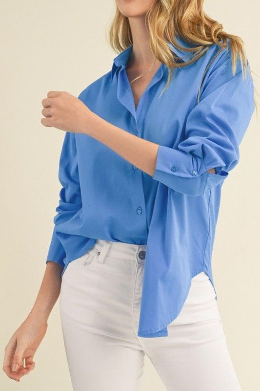 Freezia  Button Down Collar Shirt