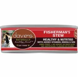 DAVE&#39;S PET FOOD SHREDDED FISHERMAN 5.5OZ