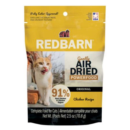 Redbarn Cat Air Dried Food GF Chicken Recipe Trial 2.5 oz