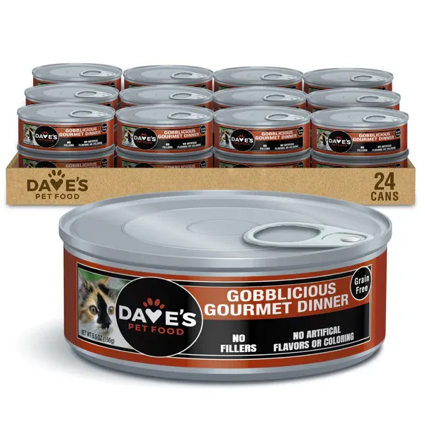 Naturally Healthy, Grain-Free Gobblicious Gourmet Paté Dinner/ 5.5 oz