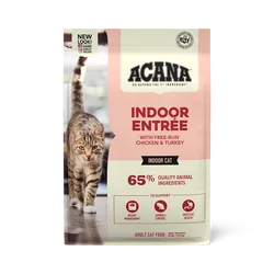 ACANA Indoor Entrée Dry Cat Food, 4-lb