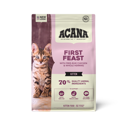 Acana first feast kitten food 4lb