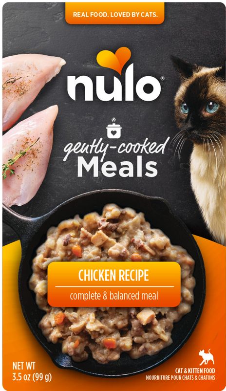 Nulo Gently-Cooked Meal Chicken Recipe Pouch Cat Food Chicken
