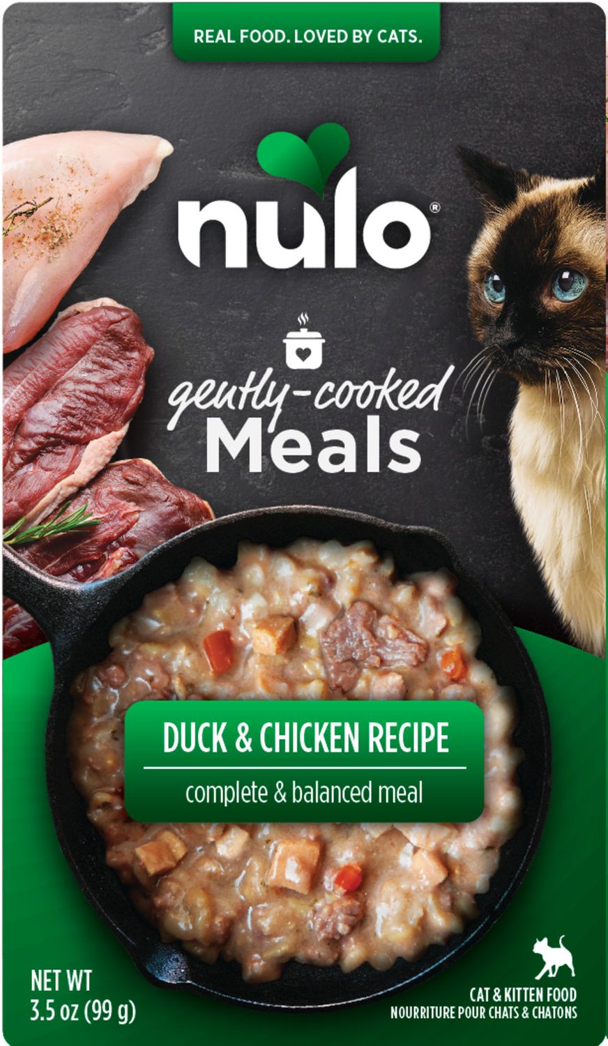 Nulo Gently-Cooked Meal Chicken &amp; Duck Recipe Pouch Cat Food