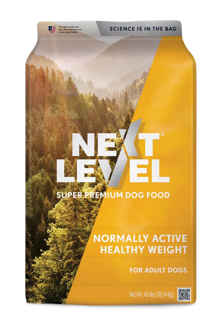 Next Level Normally Active Adult Dry Dog Food 40 lb