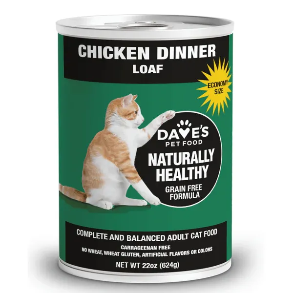 Dave Cat Naturally Healthy Chicken 22 oz.
