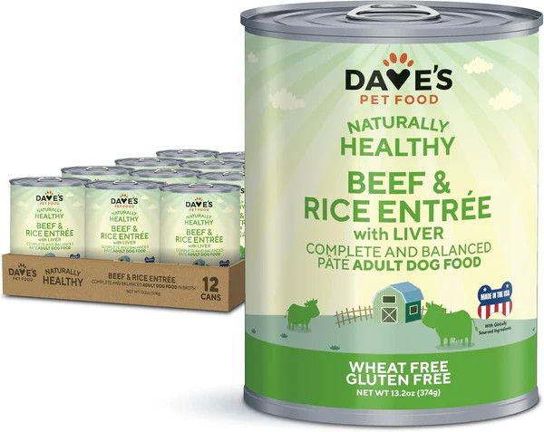 Naturally Healthy Beef &amp; Rice Entrée For Dogs / 13.2 oz