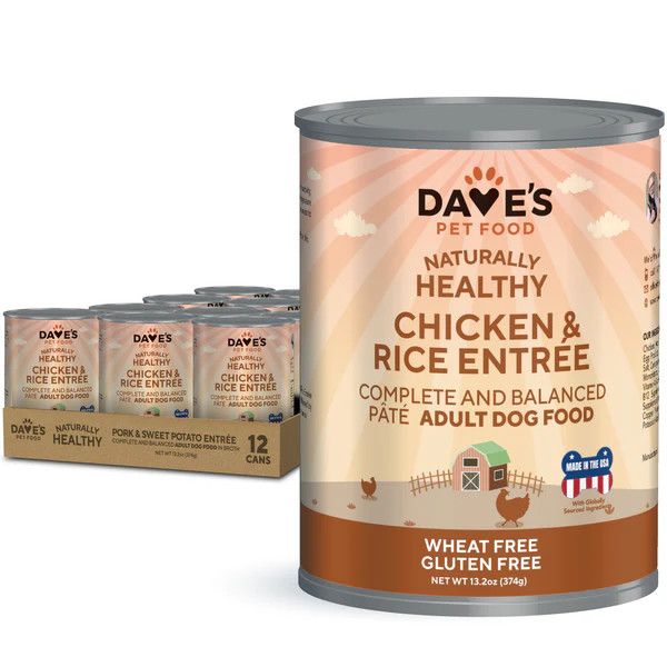 Naturally Healthy Chicken &amp; Rice Entrée For Dogs / 13.2 oz