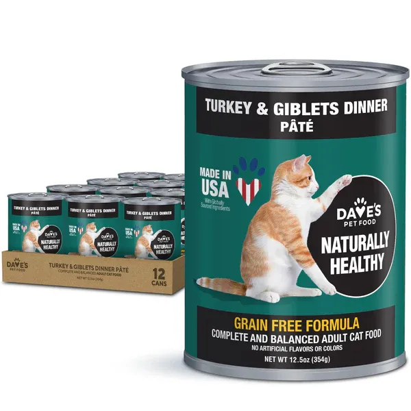 Naturally Healthy Turkey &amp; Giblets Dinner Paté / 12.5 oz