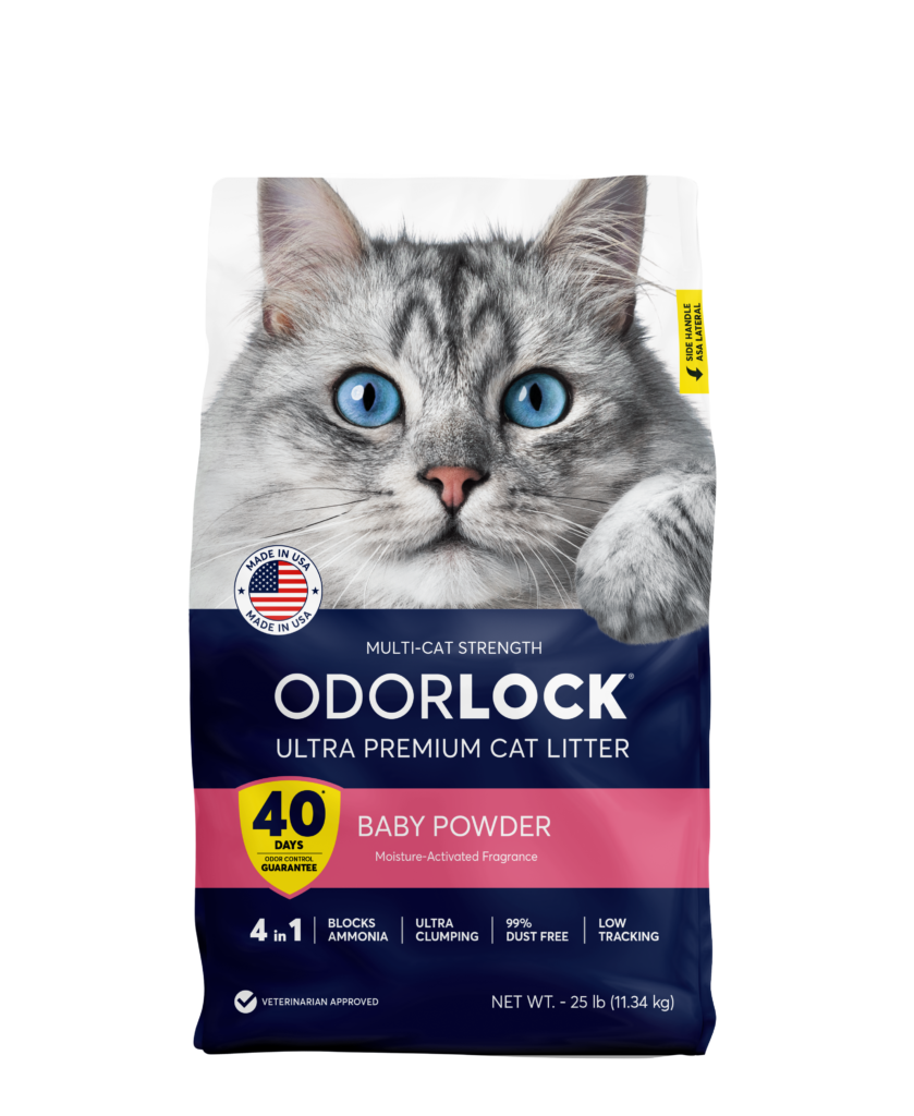 ODORLOCK litter baby powder25lbs