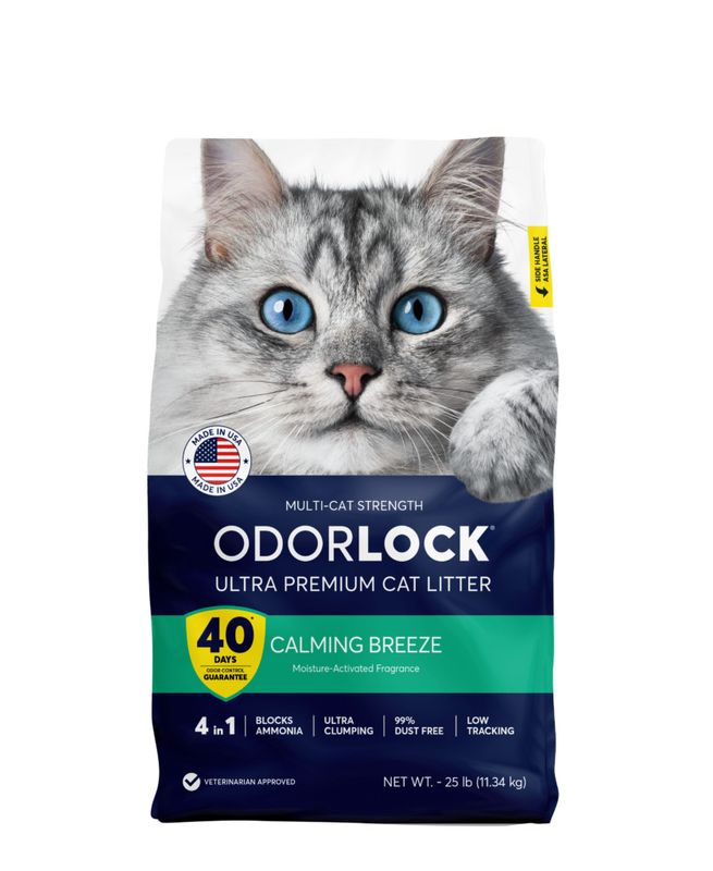 ODORLOCK calming breeze scent 25 lbs