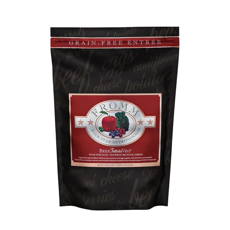 Fromm Four-Star Beef Frittata Veg Dry Dog Food 4lb