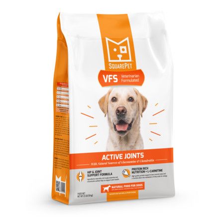 SquarePet Dog Dry Veterinarian Formulated Active Joints 4.4#